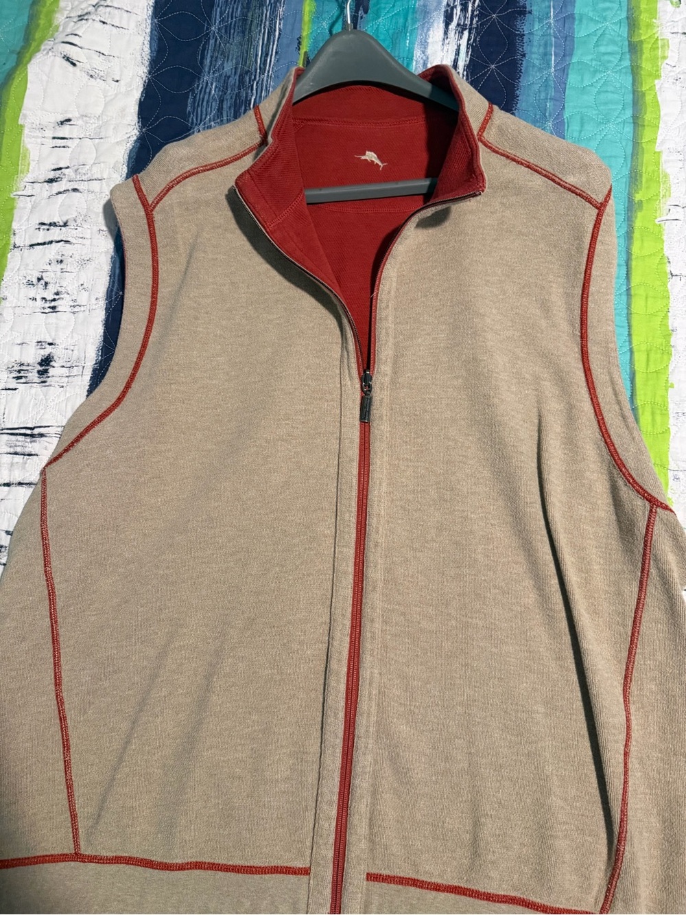 Reversible Tommy Bahama Fleece Vest
